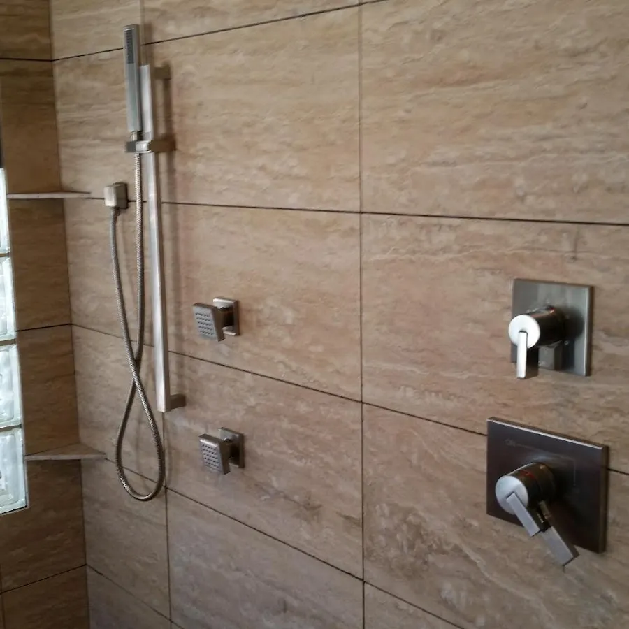 Shower fixture installation for Water Heater Replacement in Palm Coast